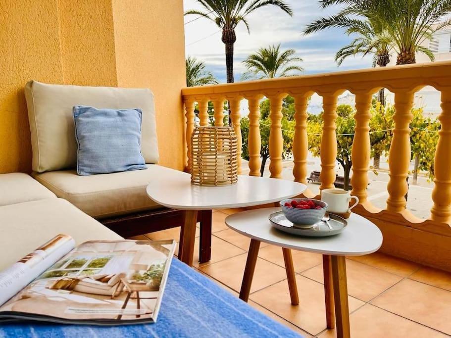 Luxe Appartement Op 50 Meter Van Zee In Moraira Exterior foto